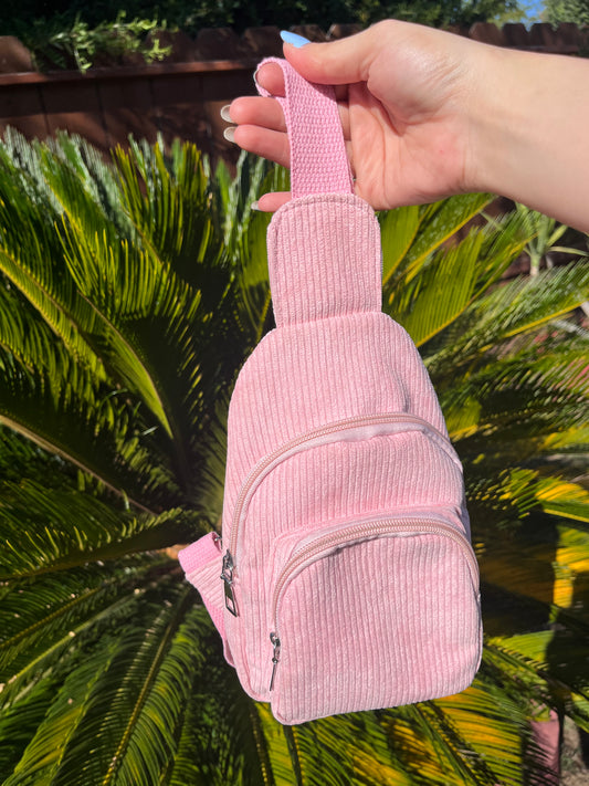 Baby Pink Mini Backpack